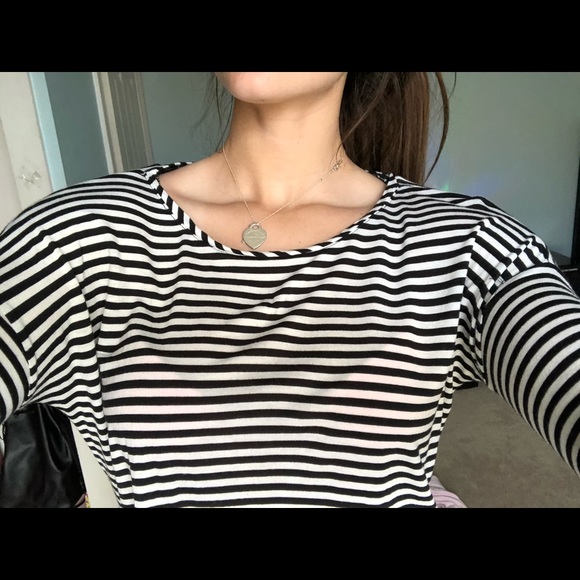 Tops - Stripe Long sleeve shirt